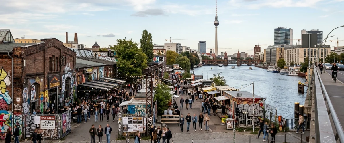 Ausgeh-Areal auf der Kippe: Das RAW-Gelände in Berlin-Friedrichshain steht vor dem Aus