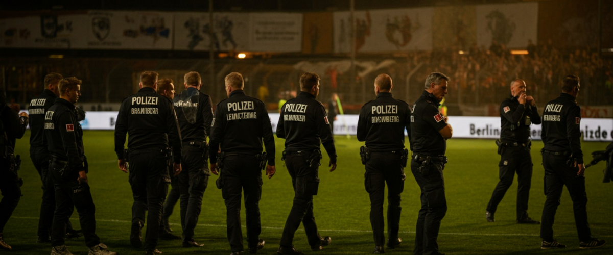 BFC Dynamo Sparta Lichtenberg: 12 verletzte Polizisten nach Pokal-Randale Berlin News