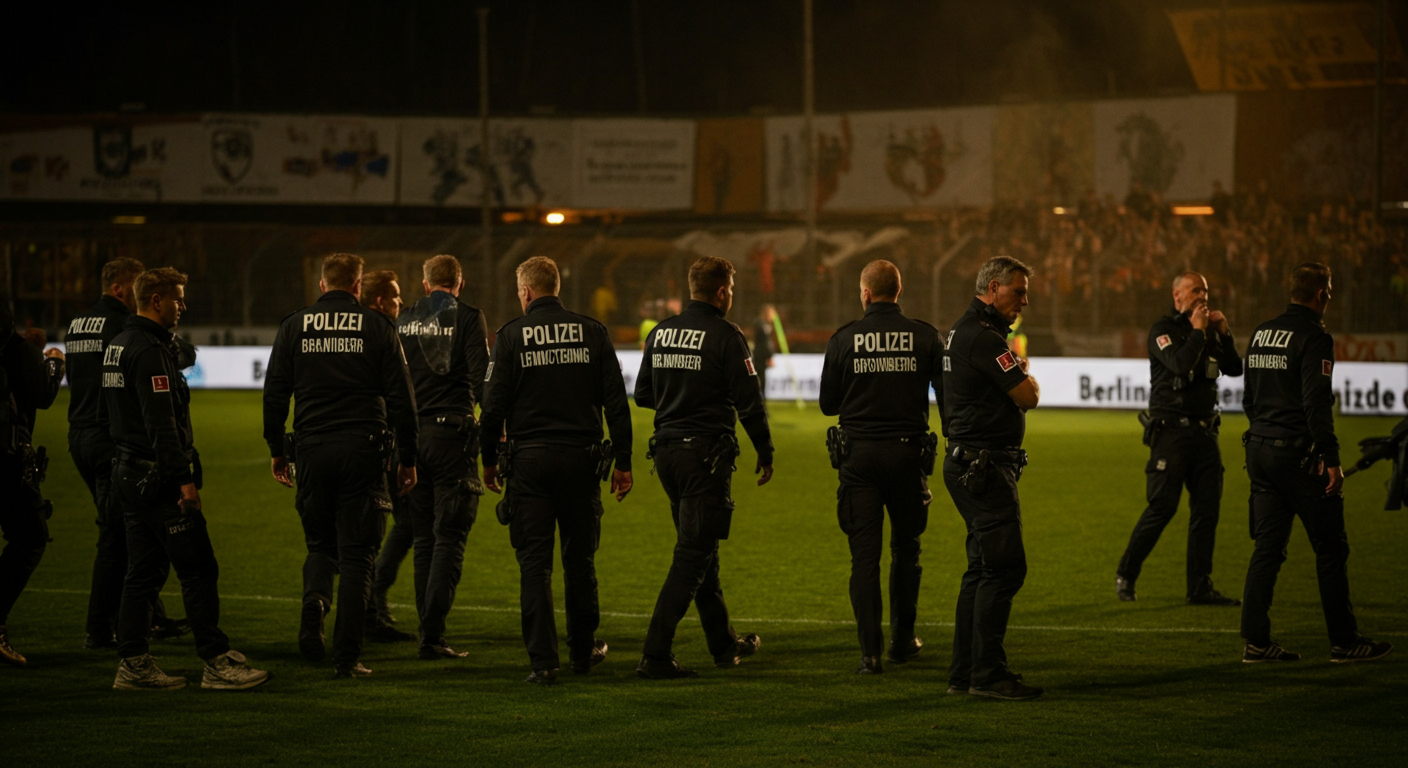 BFC Dynamo Sparta Lichtenberg: 12 verletzte Polizisten nach Pokal-Randale Berlin News