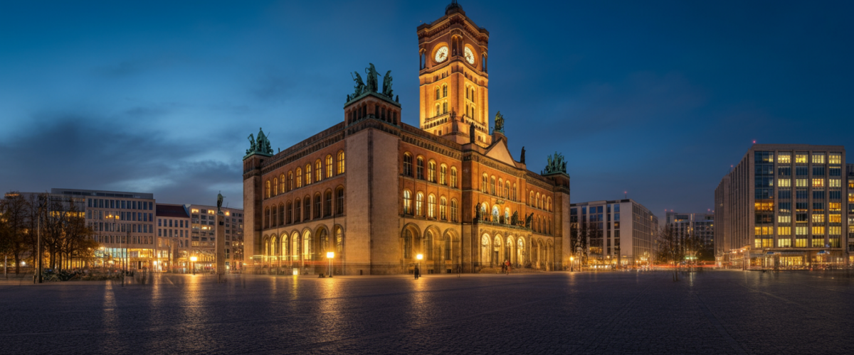 Fehrbelliner Platz Berlin: Altes Rathaus Wilmersdorf vor neuem Umzug Berlin News