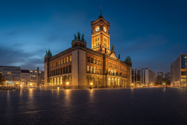 Fehrbelliner Platz Berlin: Altes Rathaus Wilmersdorf vor neuem Umzug Berlin News