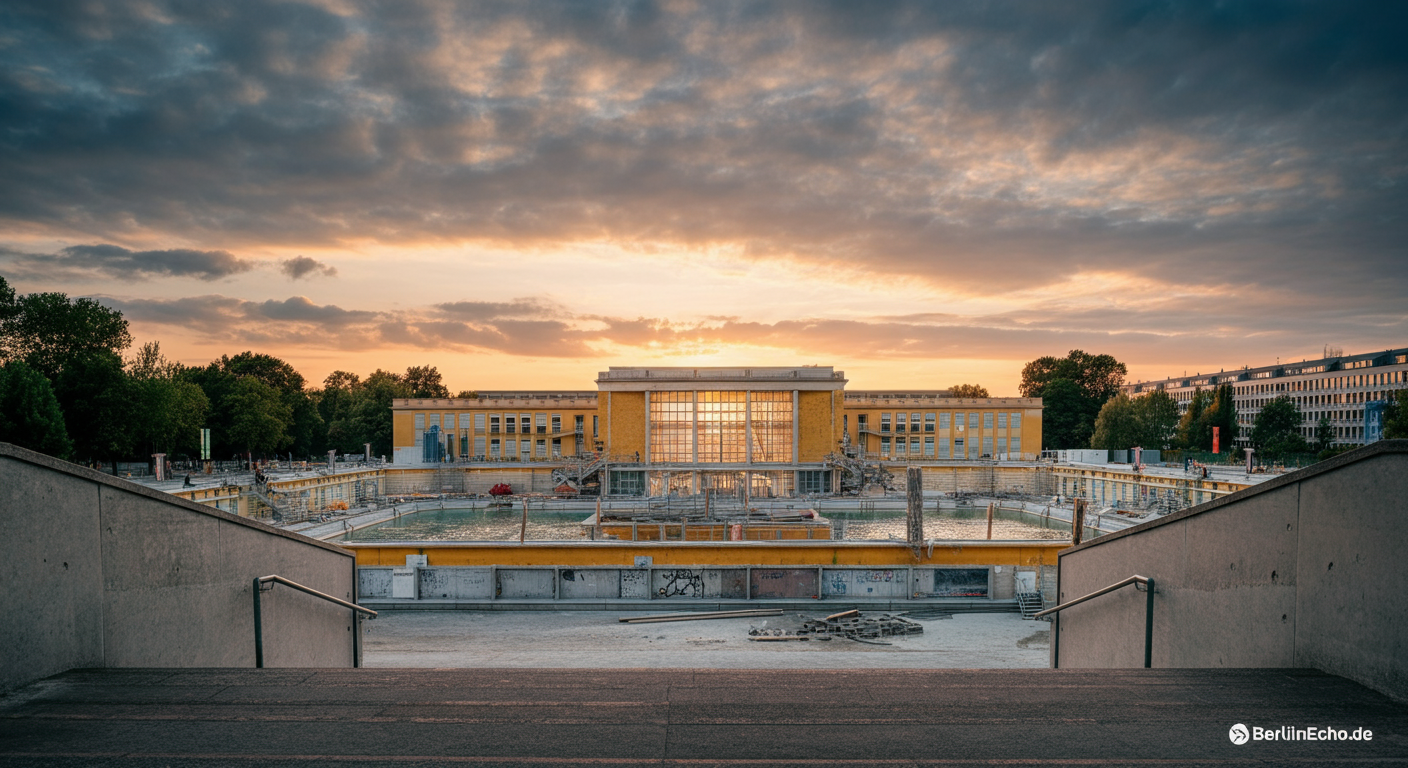 Wellenbad Kreuzberg Sanierung: Bauarbeiten und Eröffnung 2027 Berlin News
