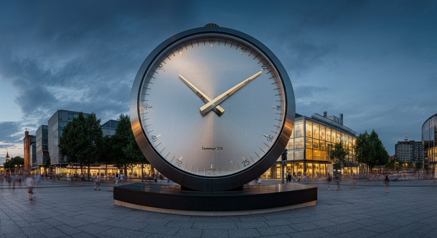 Detail: Zeitumstellung Sommerzeit Berlin 2026: Wann die Uhr vorgestellt wird