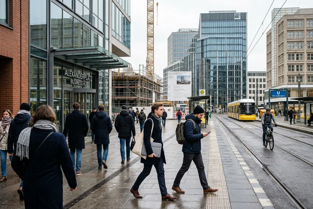 Hines Hochhaus Alexanderplatz: Bebauungsplan & Beteiligung Hines Hochhaus Alexanderplatz – Vergleich der Hochhäuser in Berlin: Alexanderplatz und Warschauer Brücke