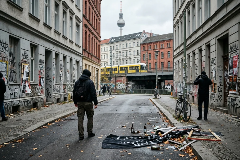 Linksextreme Gewalt Berlin – Berlin: Zunehmende linksextreme Gewalt – Reaktionen auf die Razzien