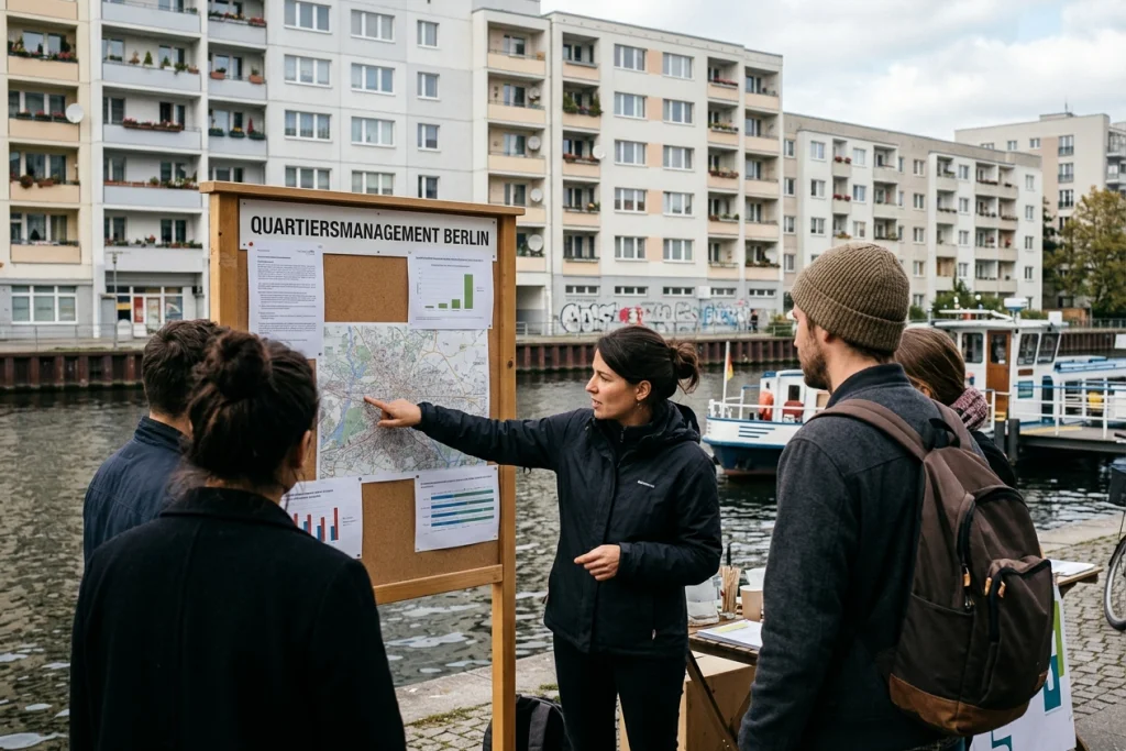 Quartiersmanagement Berlin: 11 neue Kieze ab 2028 im Fokus Quartiersmanagement Berlin – Senatsverwaltung für Stadtentwicklung präsentiert Pläne für elf neue Quartiersmanagement-Gebiete in Berlin