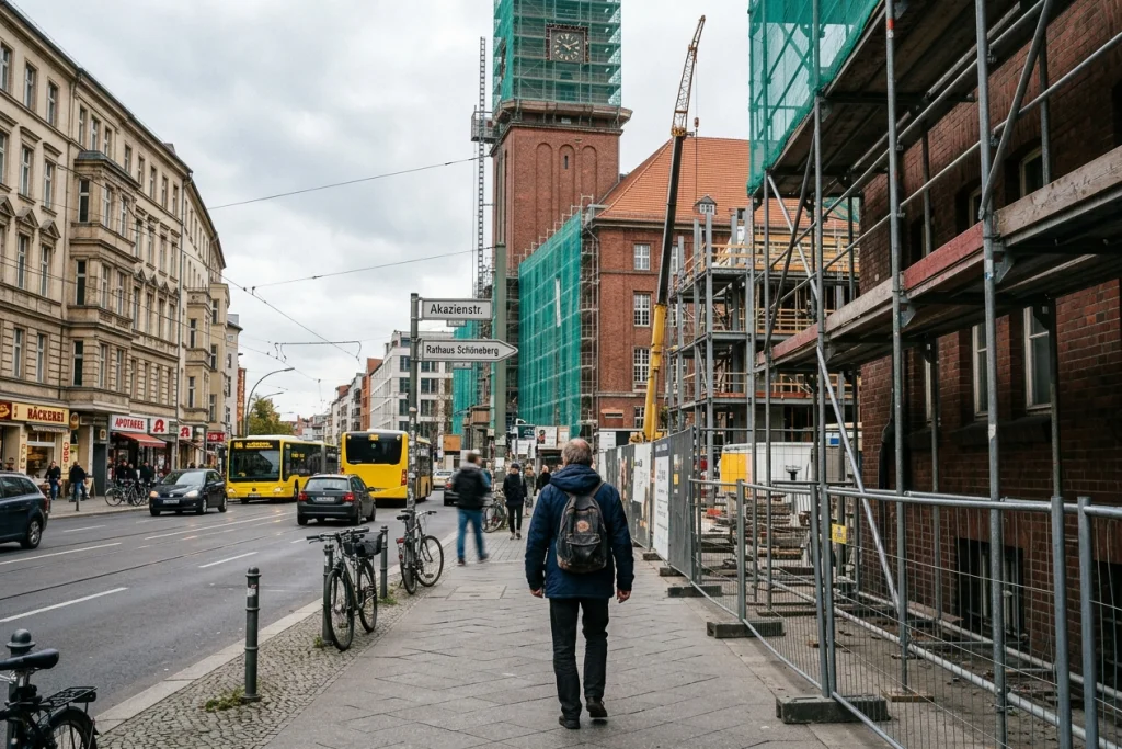 Rathaus Schöneberg Sanierung: Das Millionen-Sorgenkind Berlins Rathaus Schöneberg Sanierung – Bezirksamt Tempelhof-Schöneberg – Bauarbeiten und Sanierungsmaßnahmen am Rathausturm