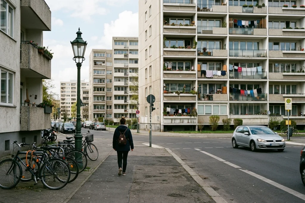 Wohnen Hansaviertel Berlin: Alltag im 50er-Jahre-Denkmal wohnen Hansaviertel Berlin – U-Bahnhof Hansaplatz – Verkehrsanbindung für Bewohner im Berliner Hansaviertel