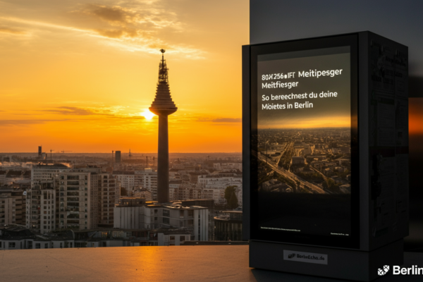 Berliner Mietspiegel 2026: So berechnest du deine Miete Berlin News