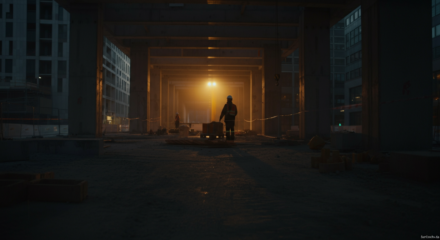 Fortschritt auf der Baustelle: Neubau Bundesumweltministerium Berlin wächst - Berlin News Highlights