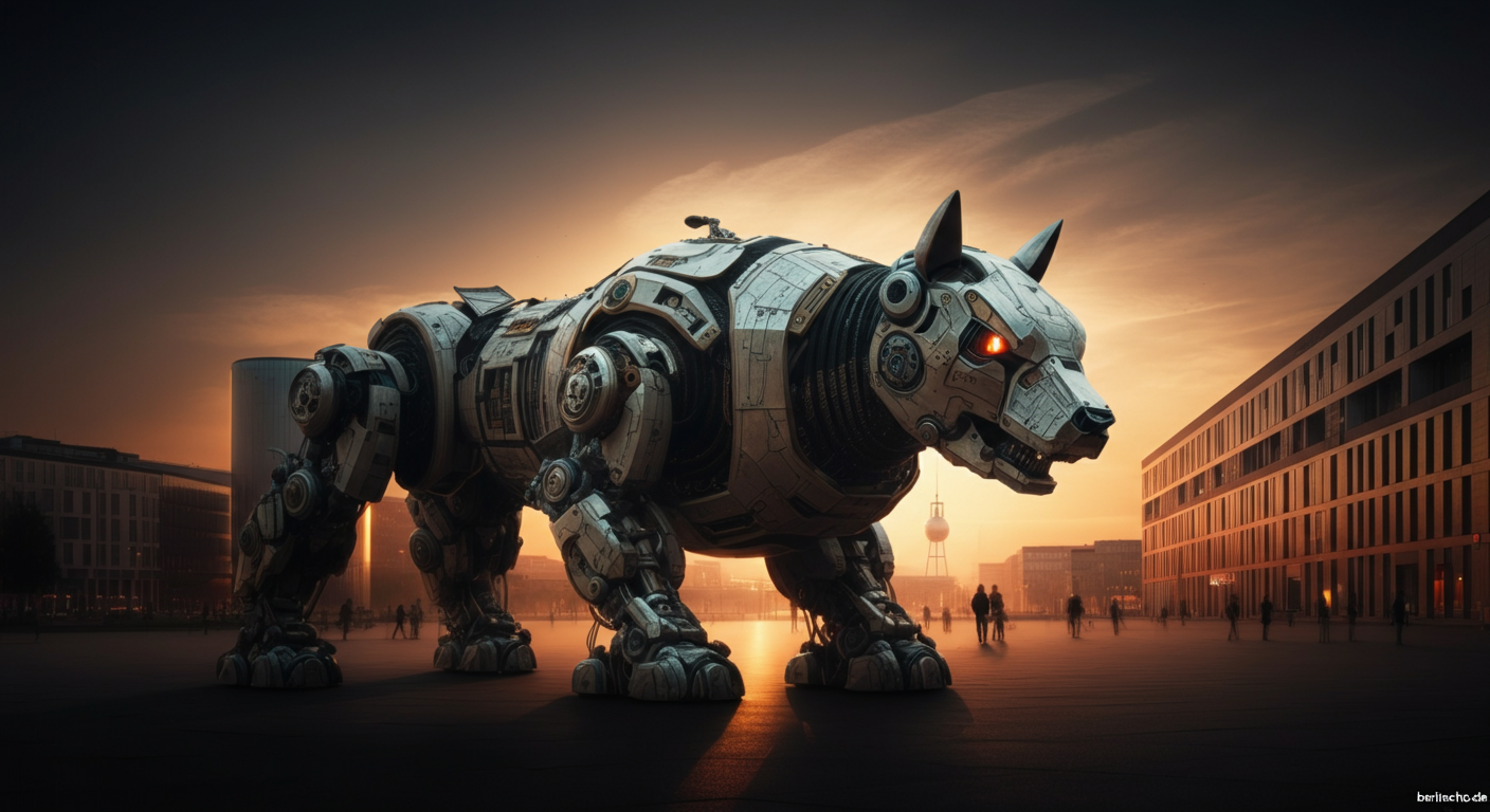 Roboterhunde Kunst: Beeple provoziert ab April 2026 in Berlin Berlin News