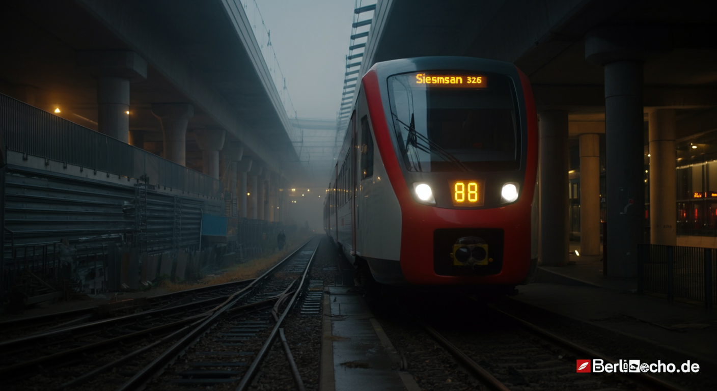 Siemensbahn Berlin Spandau: Baustart August 2026 – alle Fakten - Berlin News Highlights