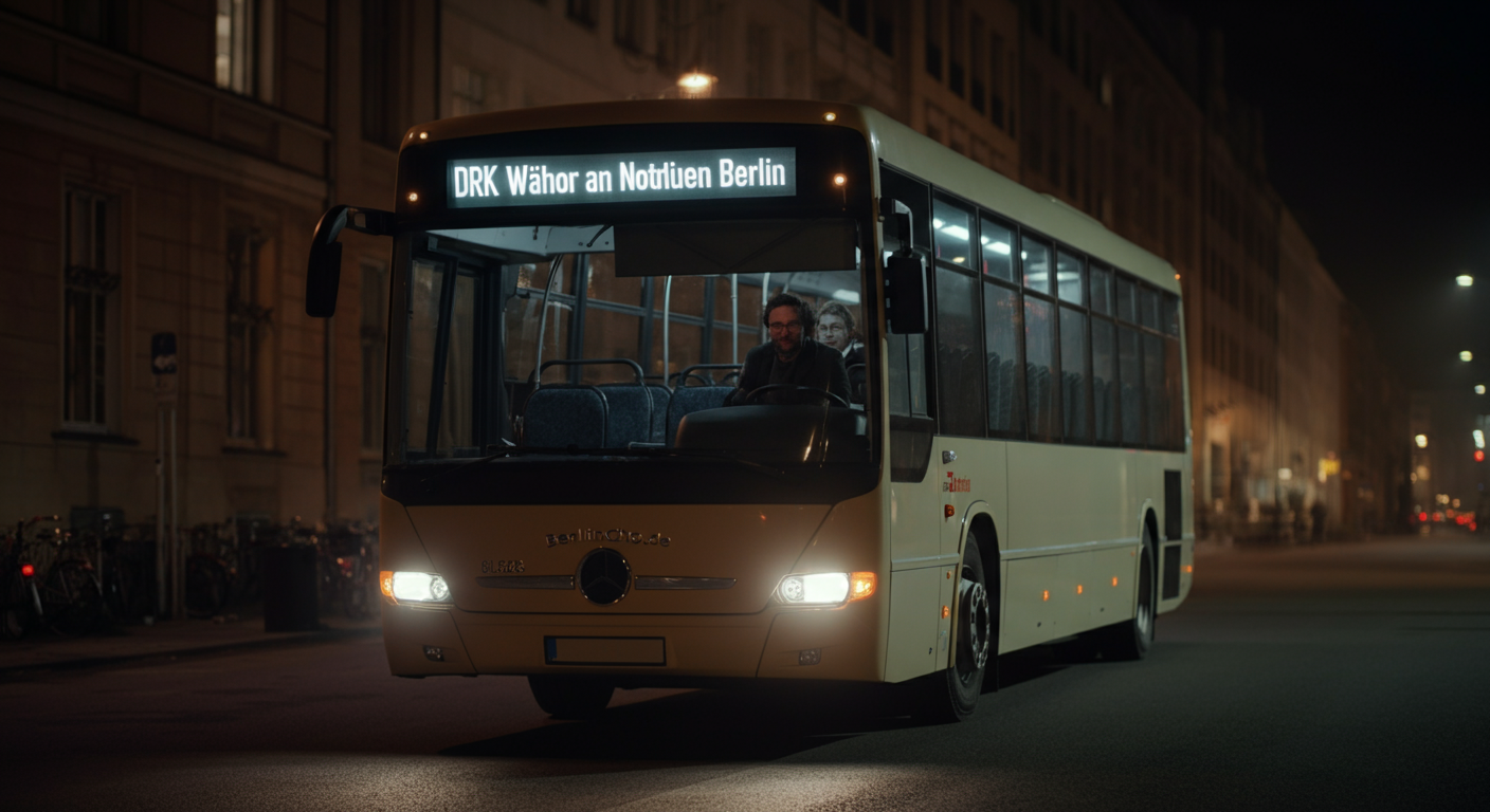 Wärmebus Berlin DRK: Rekord an Notrufen in der Kältehilfe 2026 - Berlin News Highlights