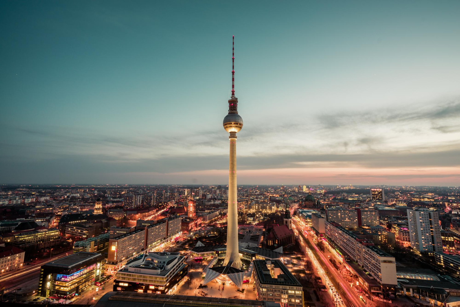 Berliner Ortsteile Atlas 2026: Luftaufnahme Mitte Berlin