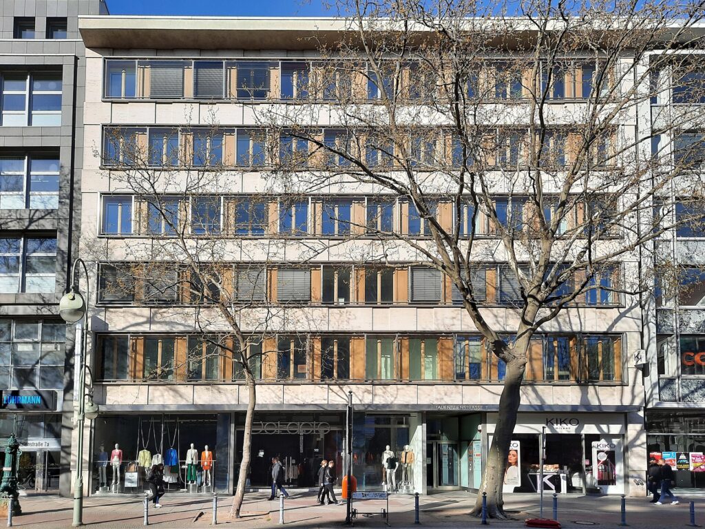 Tauentzienstraße — Architektur und Stadtbild