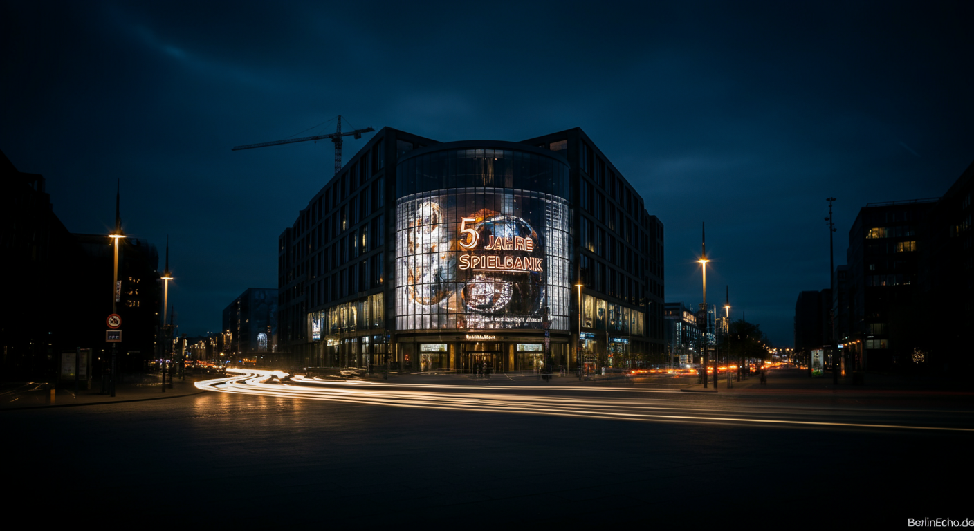 50 Jahre Spielbank Berlin: Europa-Center & Potsdamer Platz - Berlin News Highlights