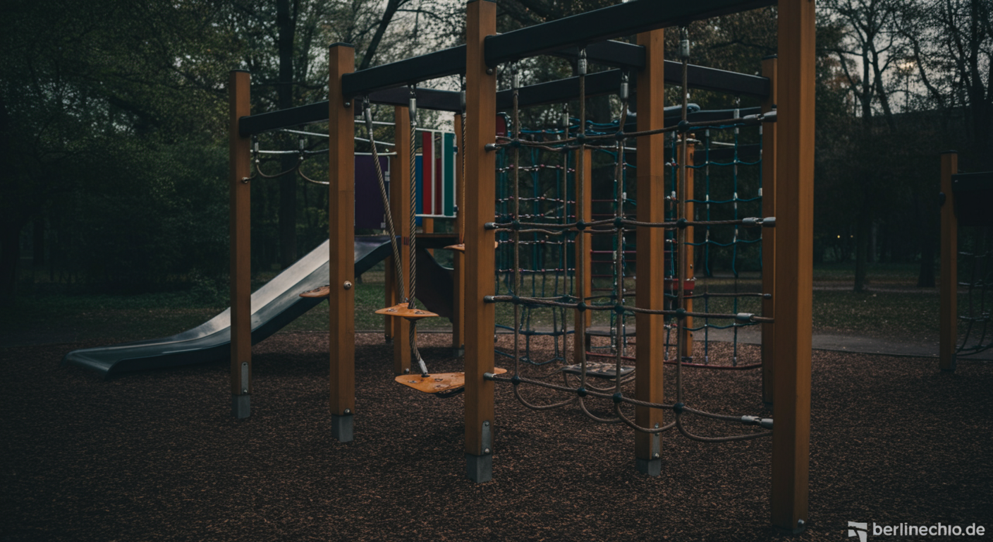 Kletter-Spielplatz Park am Gleisdreieck Ostpark (Kreuzberg) - Berlin News Highlights