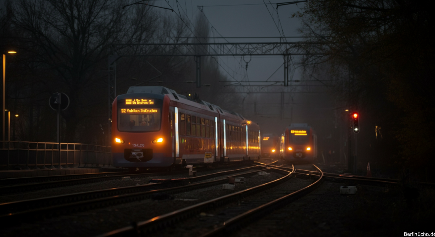 S-Bahn Kabeldiebstahl: Ausf&auml;lle im Berliner S&uuml;dosten bis Mittwoch - Berlin News Highlights