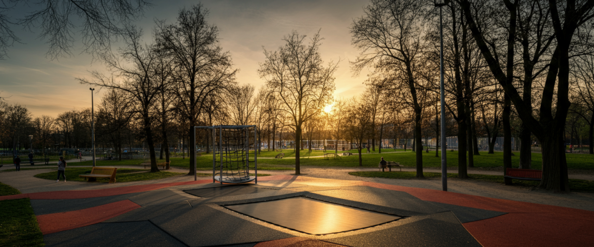 Trampolin-Spielplatz Nelly-Sachs-Park Westseite (Schöneberg) Berlin News