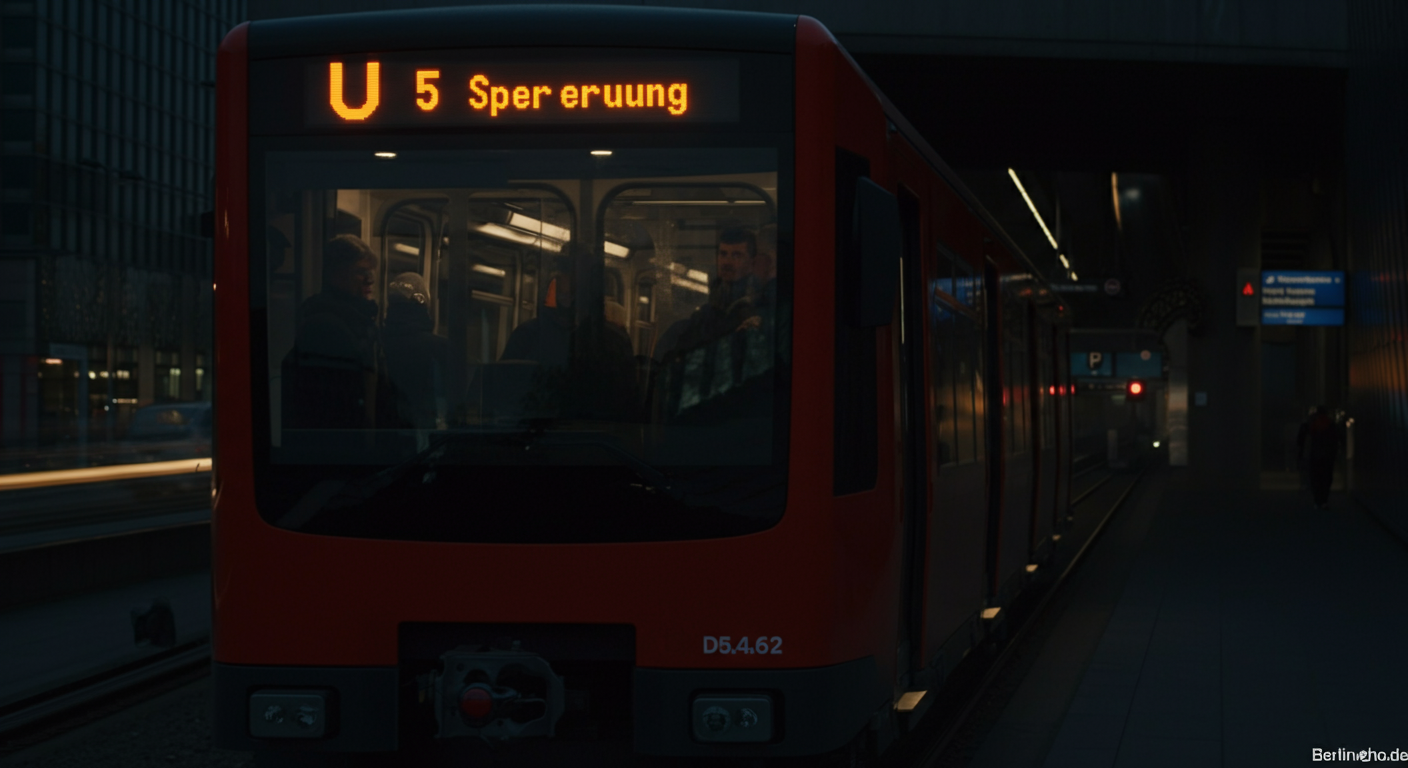 U5 Sperrung Berlin: Drei Monate Bauarbeiten &ndash; alle Abschnitte & Ersatzverkehr - Berlin News Highlights