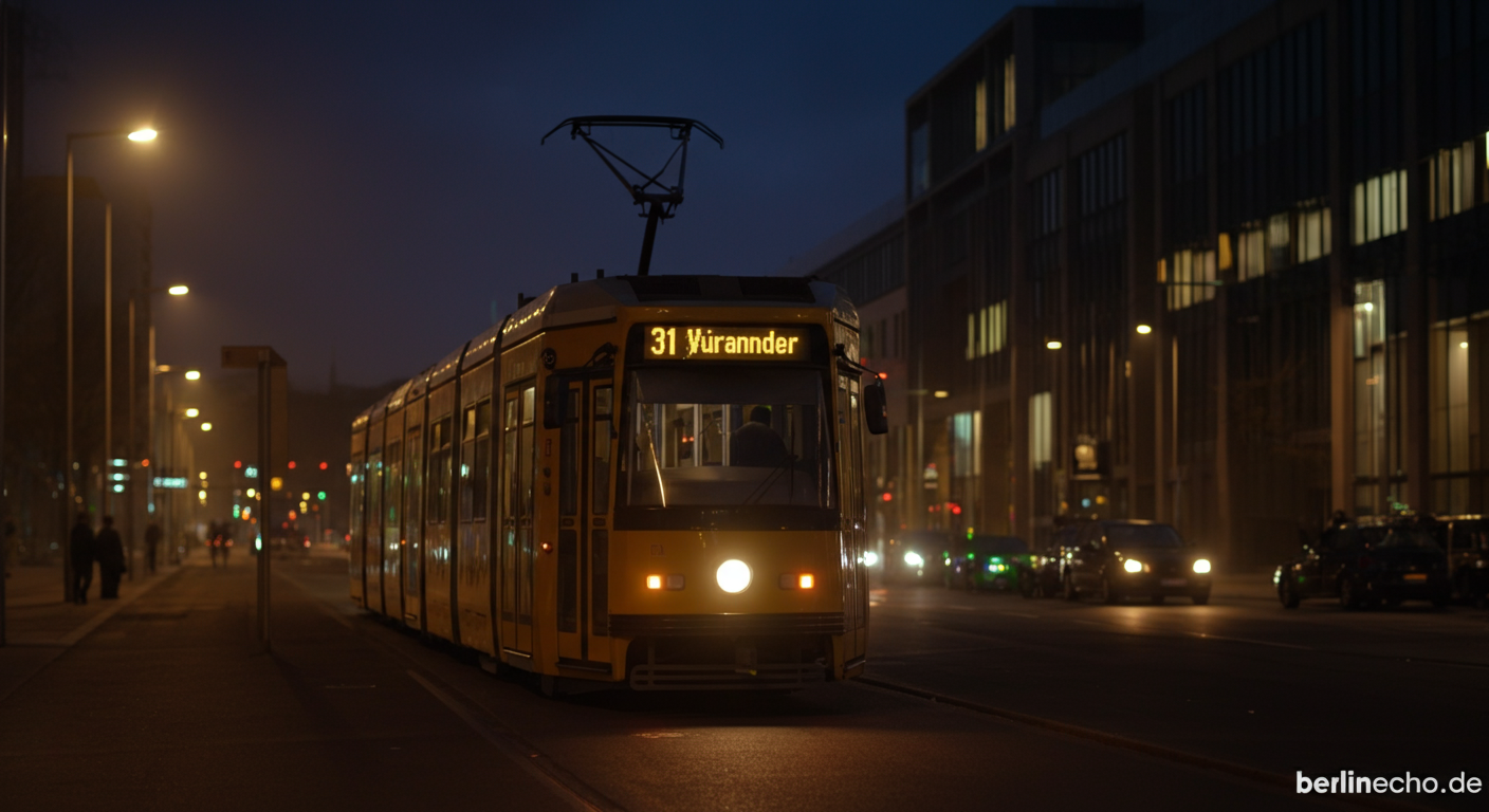 Unfall Tram Berlin: Radfahrer am Platz der Vereinten Nationen eingeklemmt - Berlin News Highlights