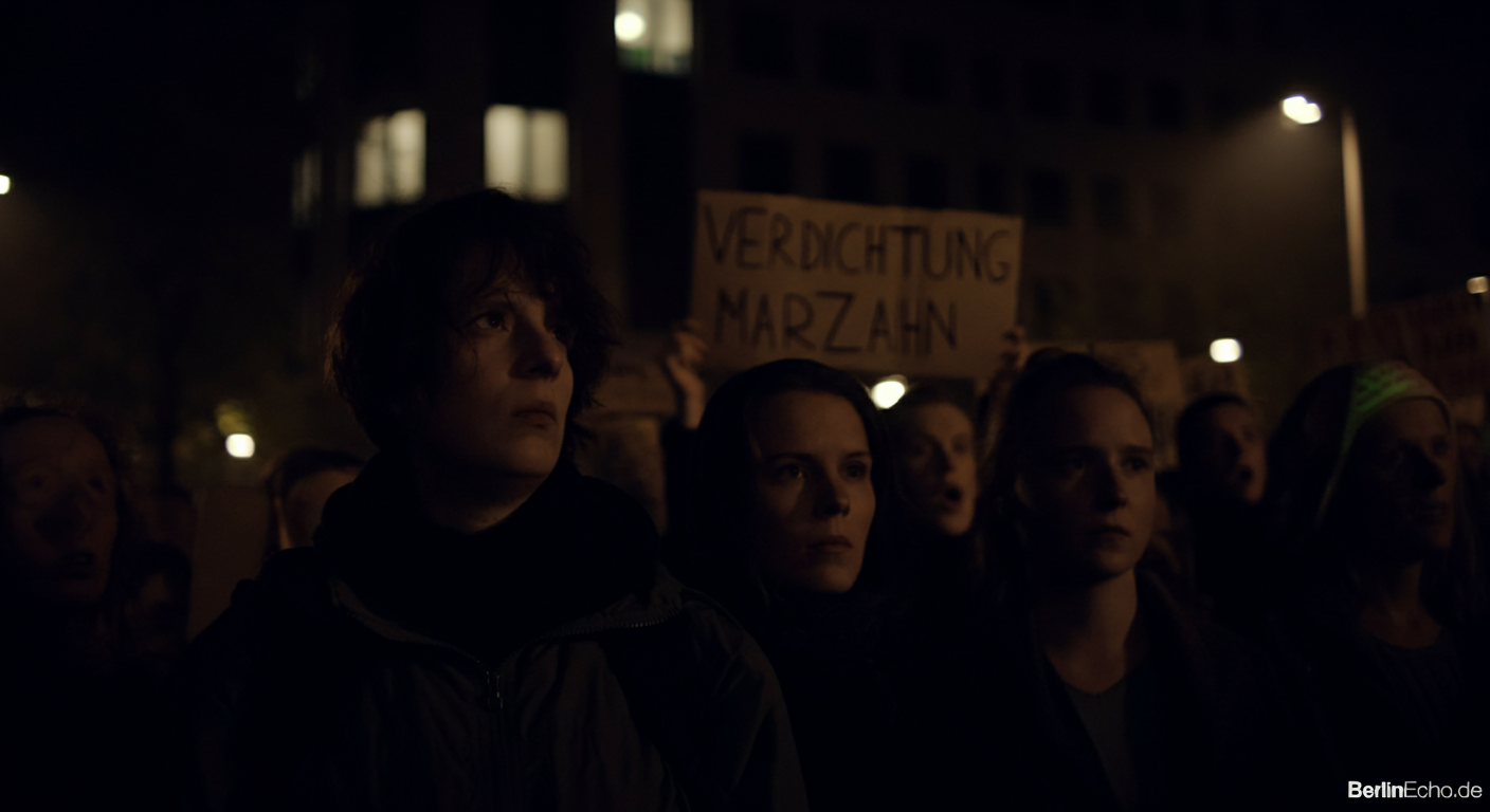Verdichtung Marzahn: Anwohnerprotest am Helene-Weigel-Platz wirkt - Berlin News Highlights