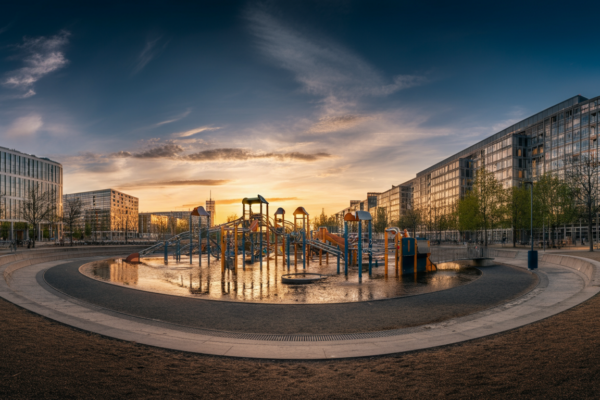 Wasserspielplatz Hansaviertel (Moabit) Berlin News