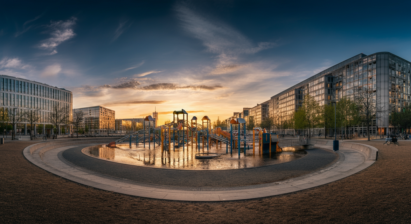 Wasserspielplatz Hansaviertel (Moabit) Berlin News