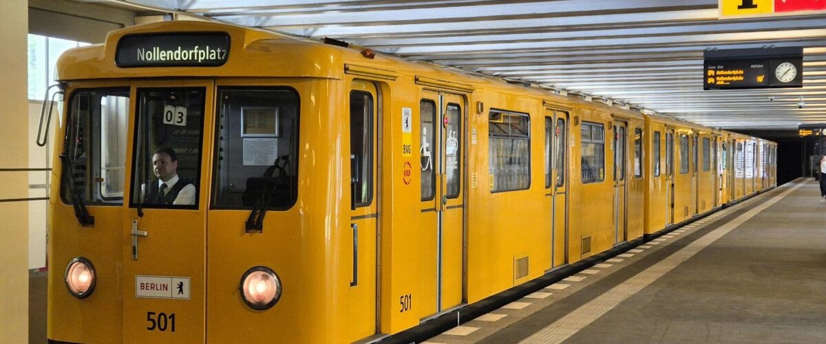 Drogenkonsum U-Bahn Berlin: U8-Bahnsteig auf der Linie Richtung Hermannstraße