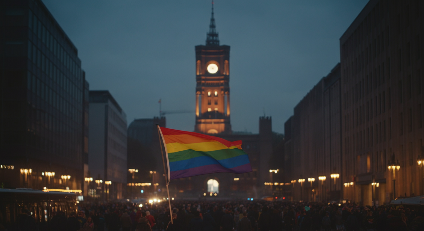 Pride Month Spandau: Regenbogenflagge am Rathaus - Berlin News Highlights