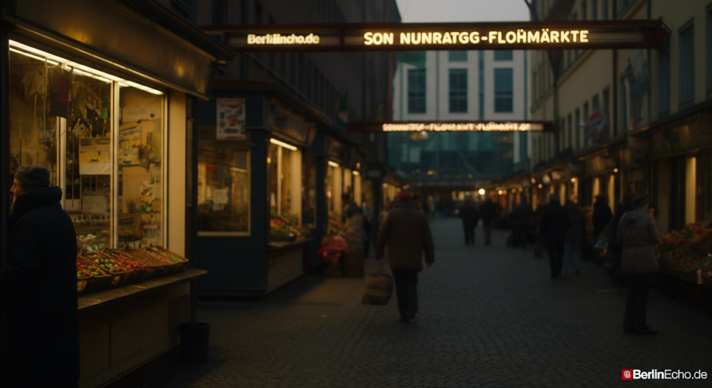 Sonntags-Flohm&auml;rkte in Berlin - Berlin News Highlights