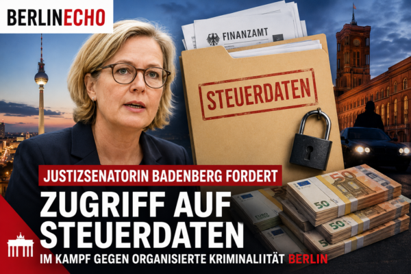 Organisierte Kriminalität Berlin: Symbolbild zu Steuerdaten, Justiz und Vermögensabschöpfung in Berlin