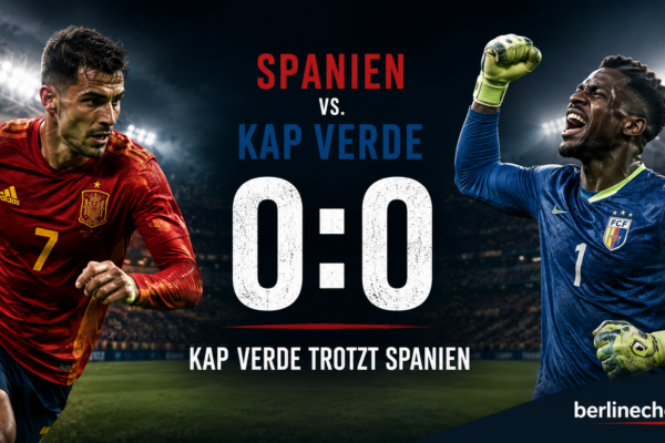 Spanien Kap Verde Ergebnis 0:0 bei der WM 2026 – Kap Verde trotzt Europameister Spanien einen Sensationspunkt ab