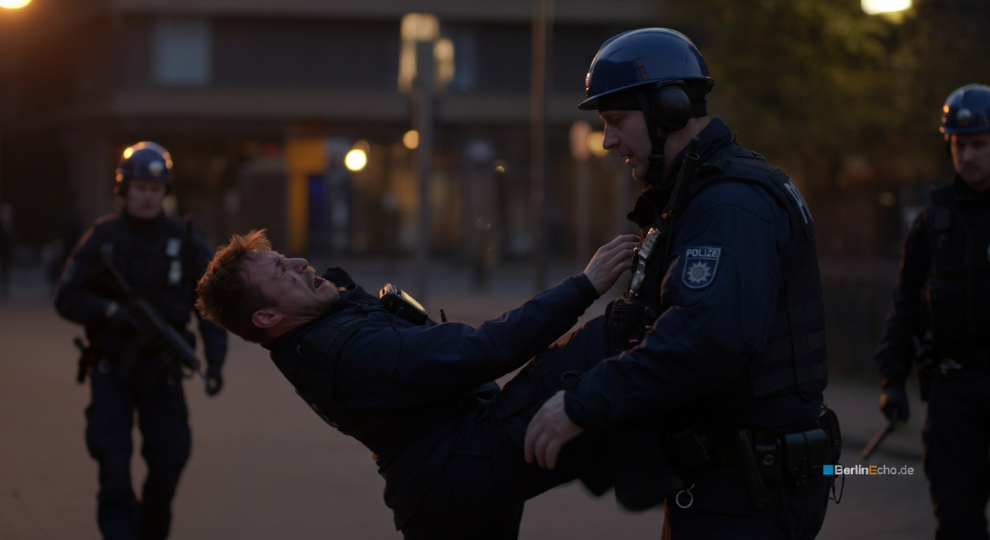 Polizeieinsatz Prenzlauer Berg: Mann greift Beamte an - Berlin News Highlights