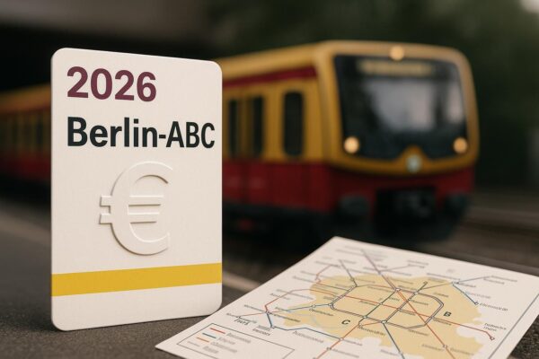 Berlin-ABC-Ticket 2026: Preise, Zonen und wann es sich wirklich lohnt