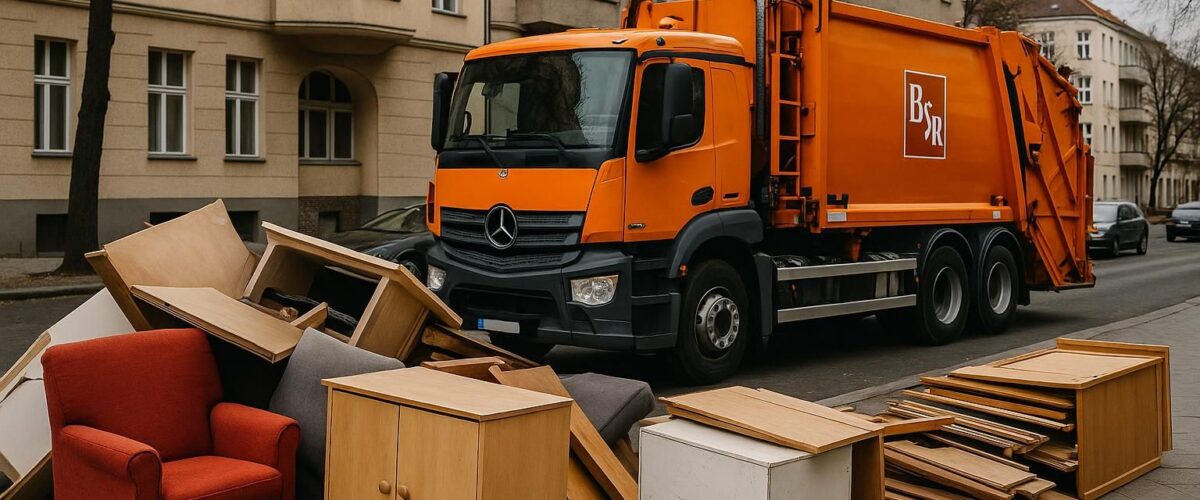 Sperrmüll in Berlin: Kosten, Anmeldung und Gratis-Wege bei der BSR