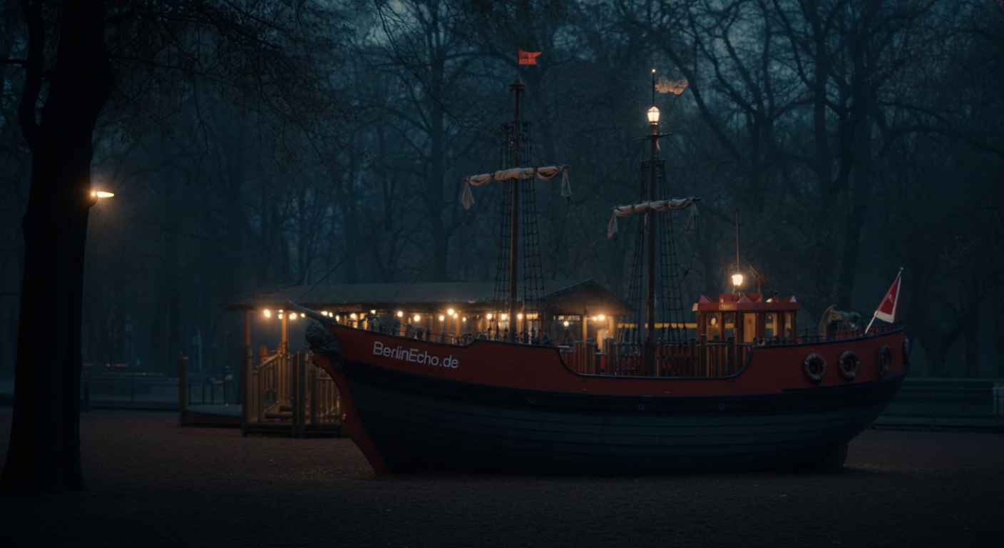 Spielplatz Charlottenburg: Piratenschiff am Schloss - Berlin News Highlights
