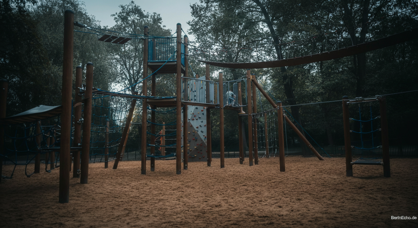 Spielplatz Mauerpark: Seilbahn, Kletterturm und Sandfläche - Berlin News Highlights