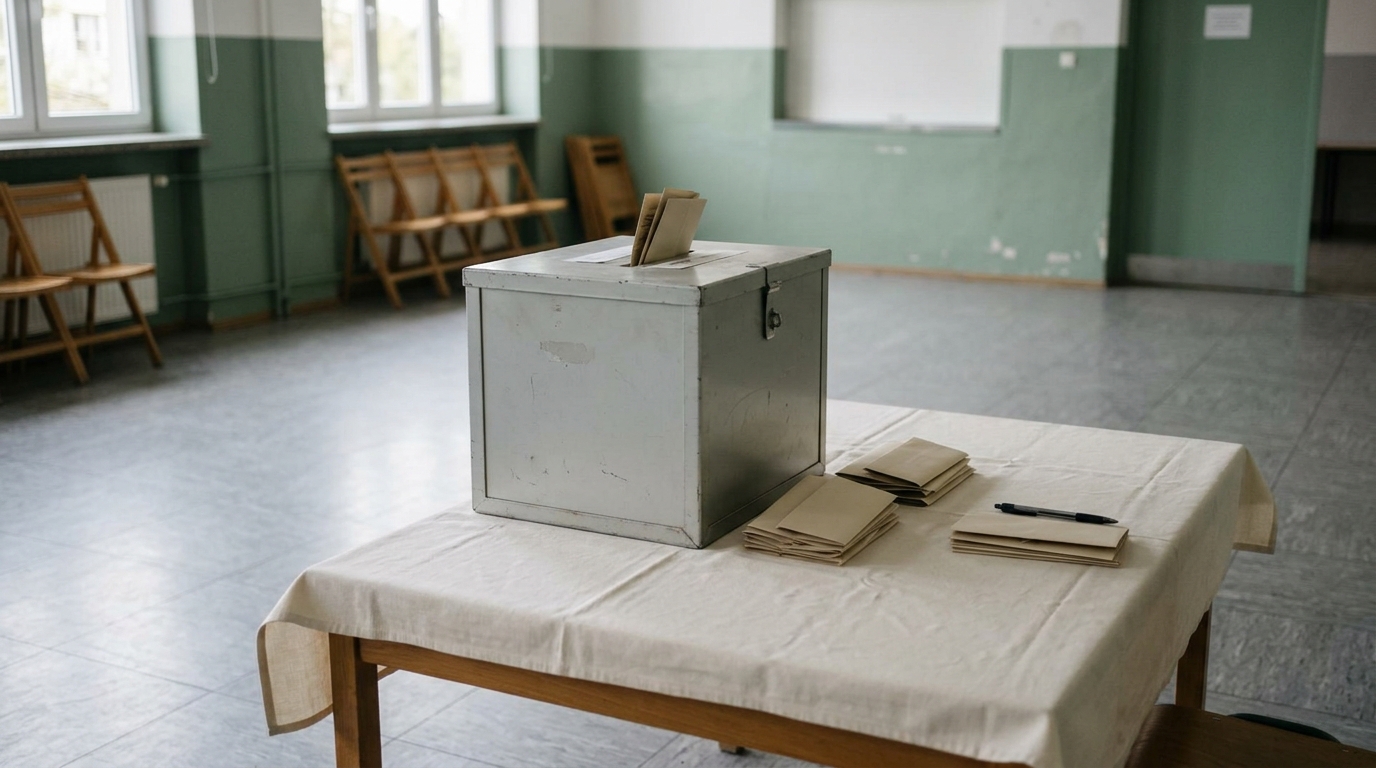 Wahlurne und Stimmzettel – BVV-Wahl Mitte am 20. September